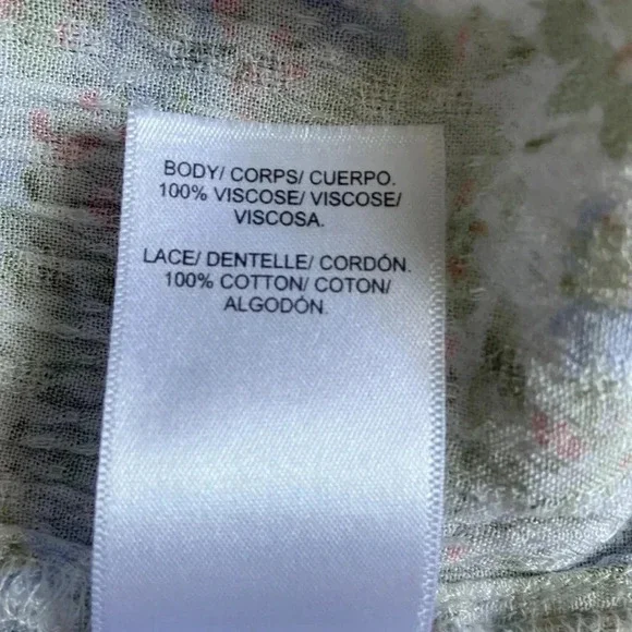 Lucky Brand | Bell Sleeve V- Neck  Top - Picture 6 of 7